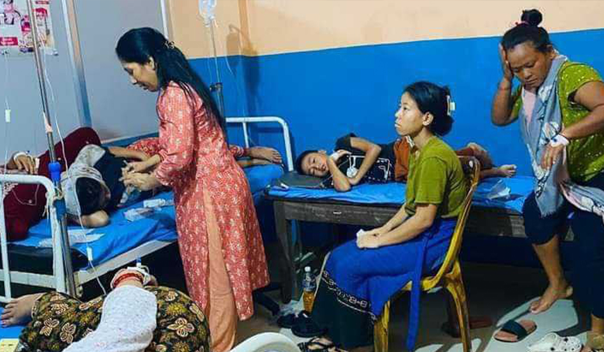 रुपन्देहीमा तीजको दर खाएका २ दर्जन बढी महिला बिरामी, २३ जना अस्पताल भर्ना